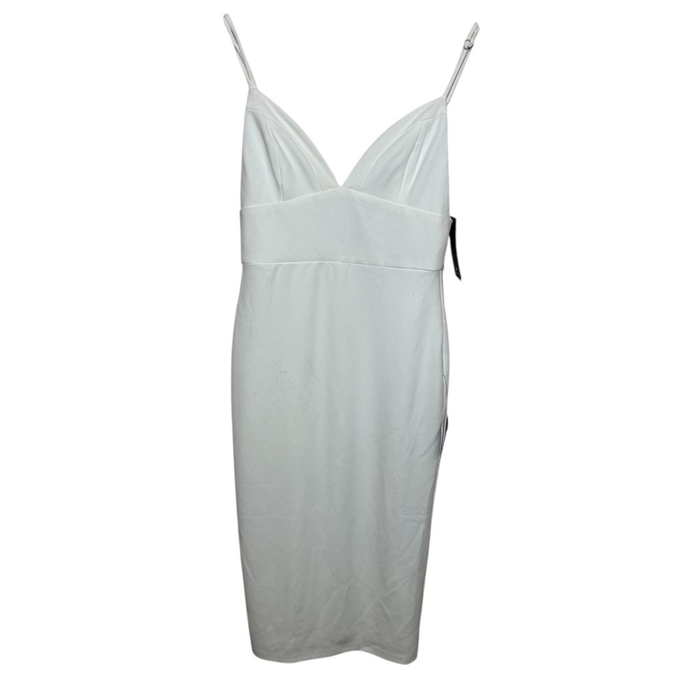 Lulu’s All In Favor White Midi Dress Size Small NWT - Picture 4 of 9